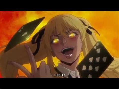 Mary saotome saying “ BAKA “ .